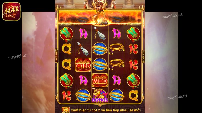 Cách chơi slot game Tây Du Thần Khí Mayclub cực dễ
