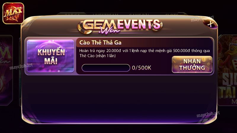 Tổng hợp chương trình khuyến mãi Mayclub mới nhất